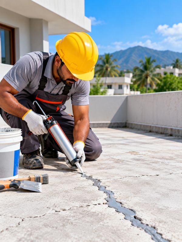 Roof Crack Repair in Pollachi